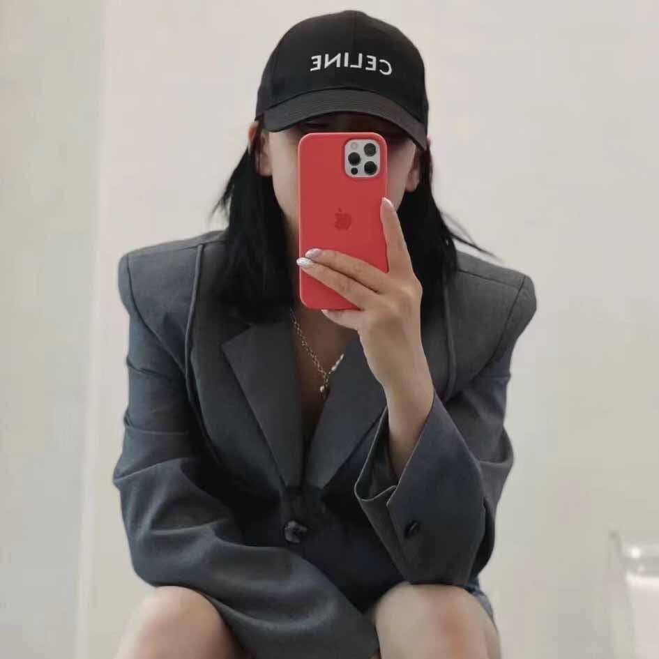 셀린느 로고 베이스볼캡 모자