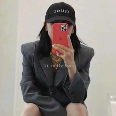 셀린느 로고 베이스볼캡 모자