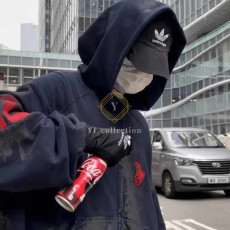 발렌시아가 x 아디다스 콜라보 캡 모자