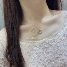 까르띠에 쓰리링 트리니티 다이아 목걸이