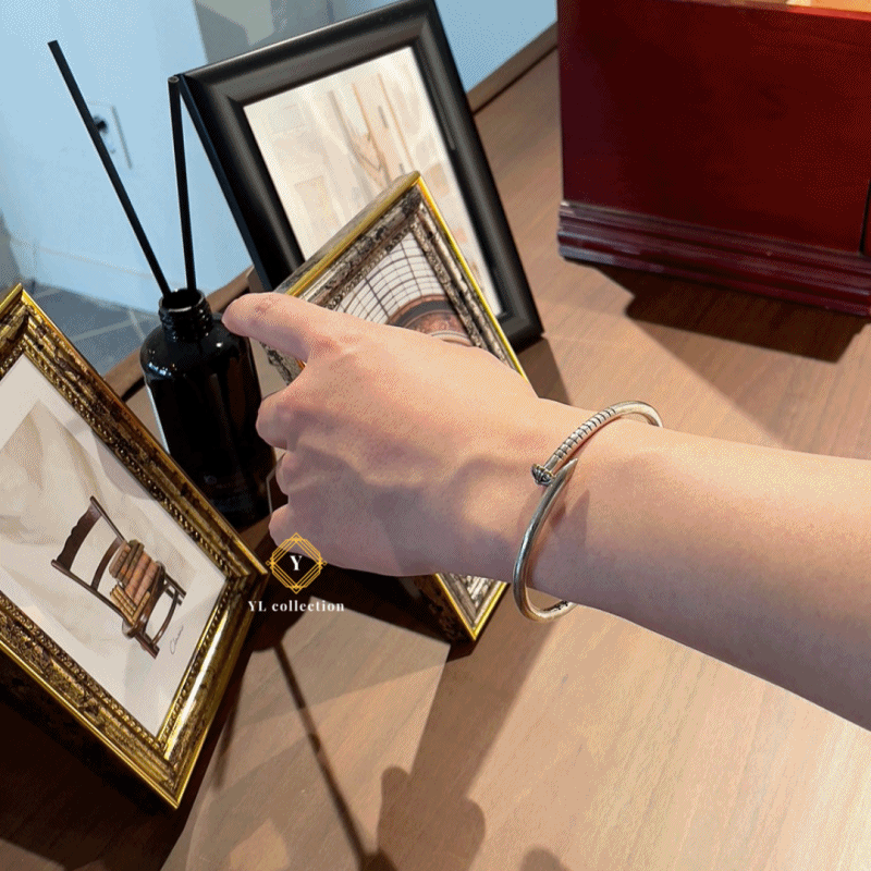 크롬하츠 실버 925 못 팔찌