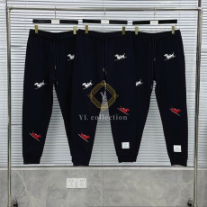 톰브라운 헥터 스키 엠브로이더리 루프백 스웨트팬츠