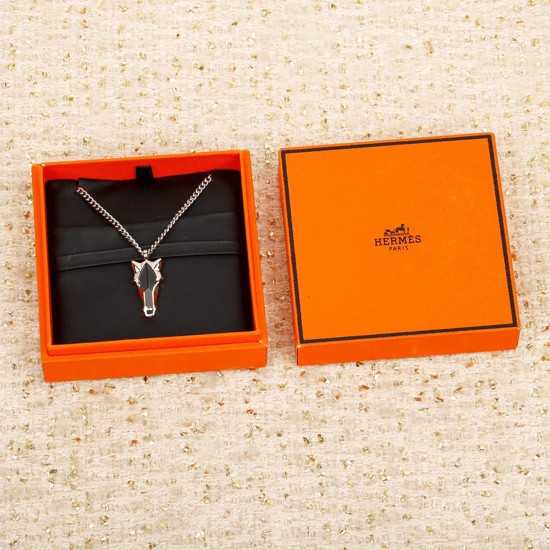 에르메스 Destrier 네크리스 남성 목걸이