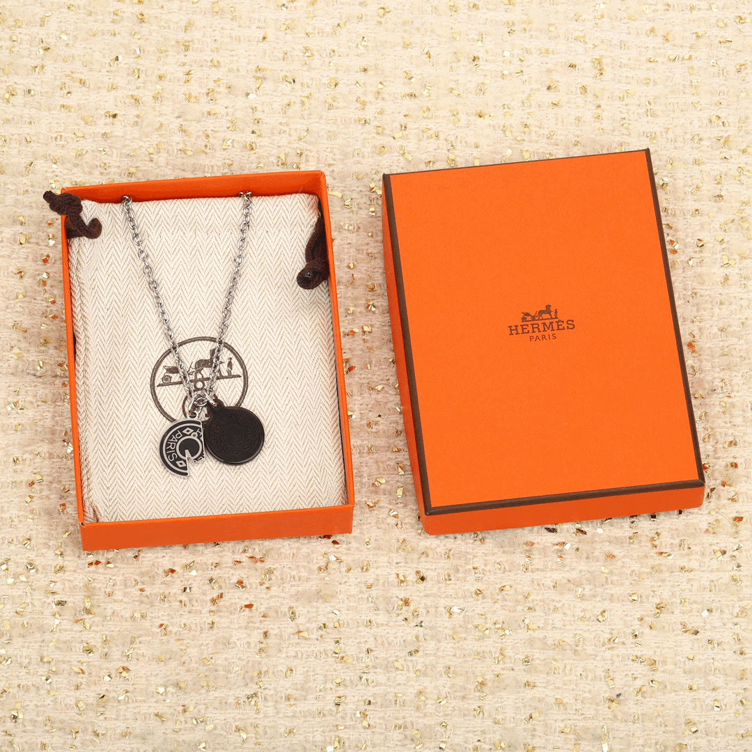 에르메스 Carrousel 네크리스 남성 목걸이