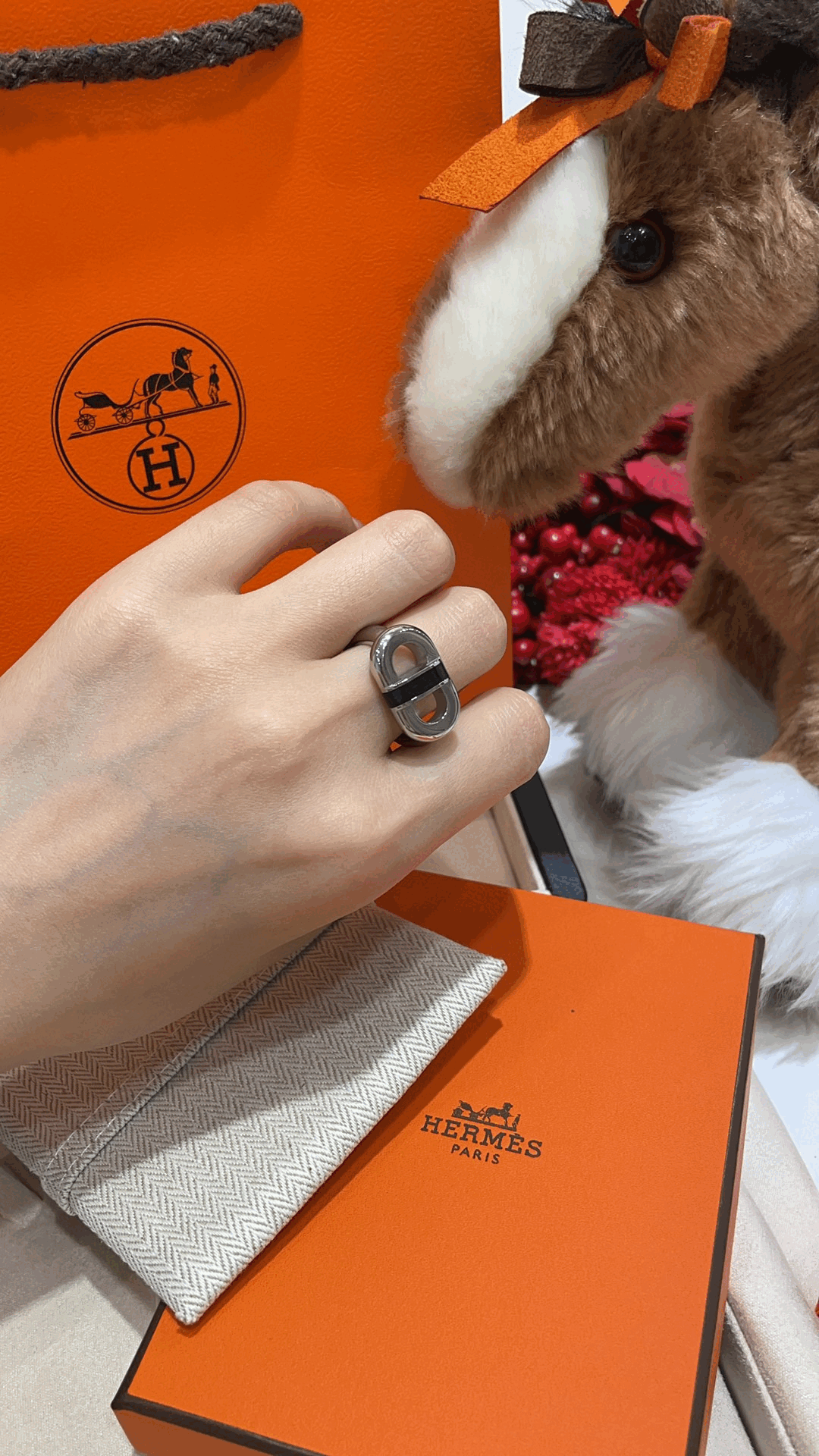 에르메스 MAILLON 링