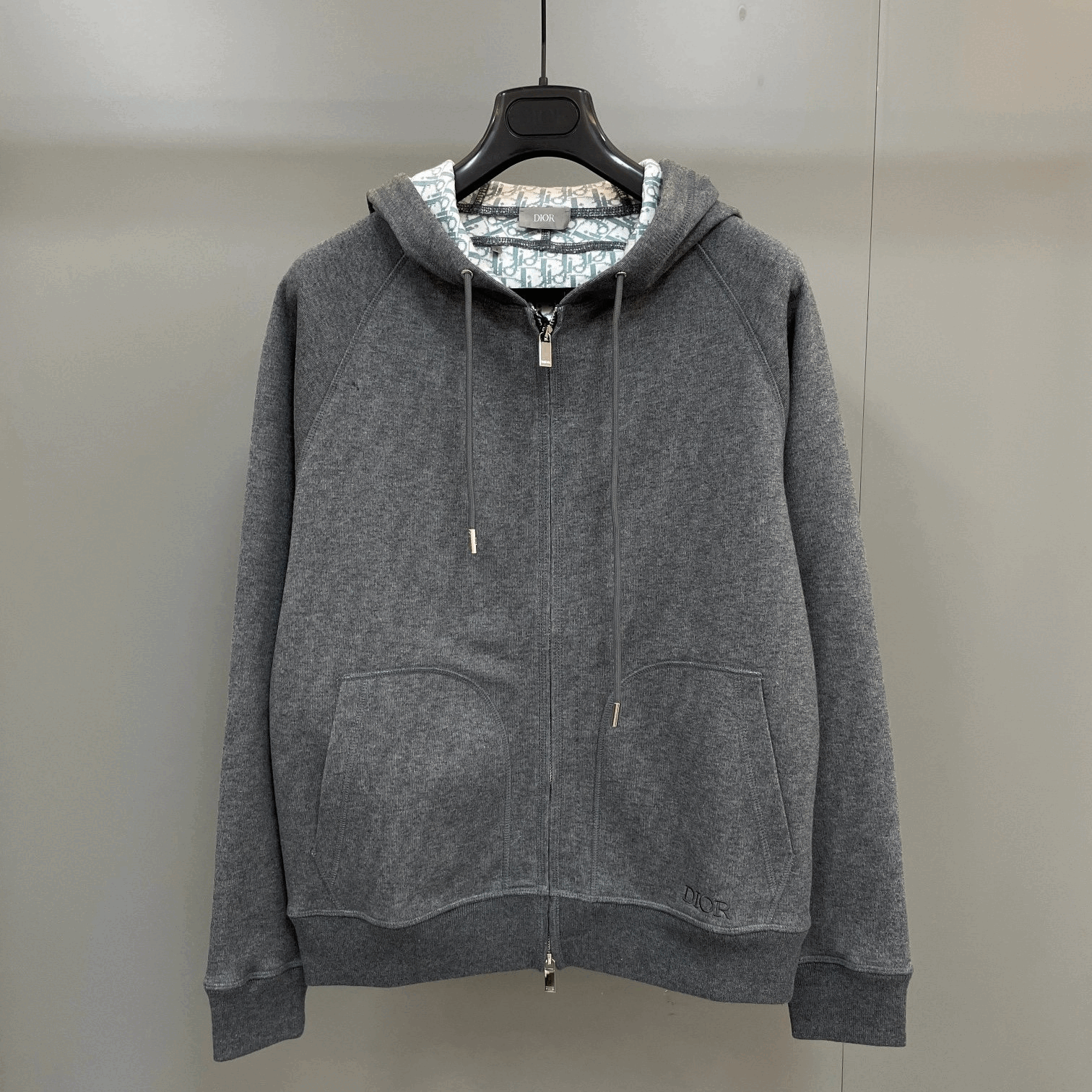 디올 lcons 후드 트랙 자켓