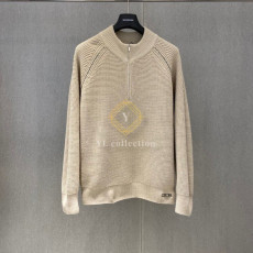 디올 지퍼 칼라 스웨터