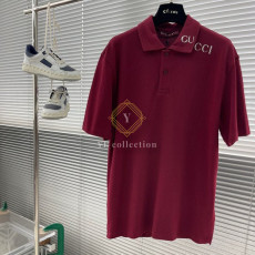 구찌 로고 디테일 폴로 반팔