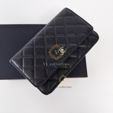 샤넬 클래식 woc 턴락 캐비어 크로스백