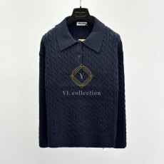 미우미우 카라 니트 폴로 셔츠