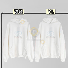 발렌시아가 서퍼 라운드 후디