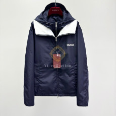 구찌 패치 나일론 트윌 재킷