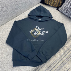 디올 옴므 Hylton Nel 로고 후드 티