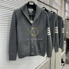 톰브라운 숄카라 포스트라이프 가디건