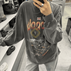 발렌시아가 그레이 트빌리시 티셔츠