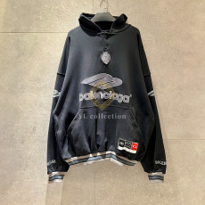 발렌시아가 3B 풋볼 폴로 후디