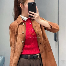 미우미우 케이블 니트 베스트