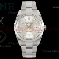 로렉스 데이저스트 41 실버 다이얼