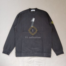 스톤 아일랜드 라이트 크루넥 맨투맨