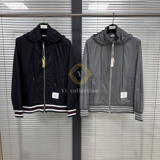 톰브라운 립스탑 집업 자켓