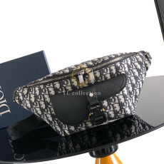 디올 새들 벨트 백