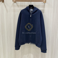 디올 오블리크 후드 트랙 재킷