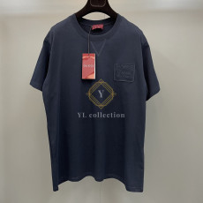 구찌 자수 코튼 저지 티셔츠