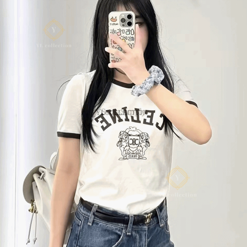 셀린느 블라종 70's 코튼 저지 티셔츠