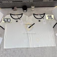 셀린느 트리오페 콘트라스트 티셔츠