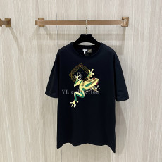 로에베 개구리 모티브 반팔 티