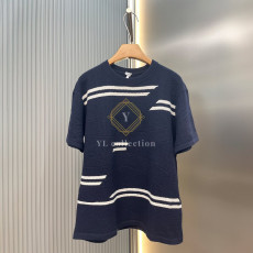 로에베 스트라이프 반팔 티셔츠