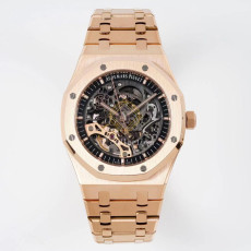 오데마피게 로얄오크 41mm 오픈워크 15407 로즈골드