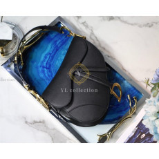 디올 레더 새들백